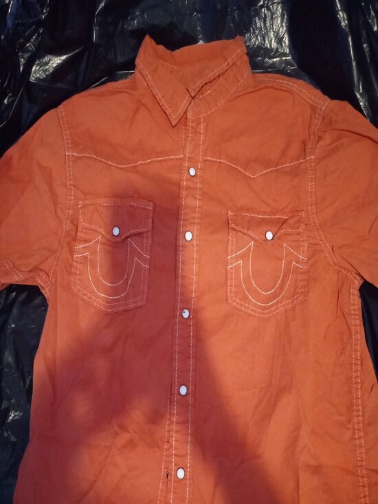 True Religion Other - True Religion Mens Small Short Sleeve Western Shirt